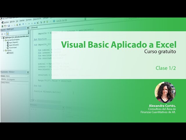 ▷ Curso GRATIS de Visual Basic aplicado a Excel - Clase 1/2✅