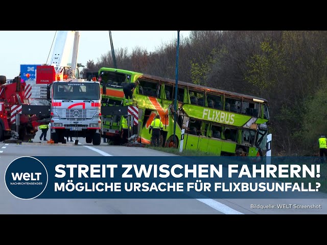 LEIPZIG: Flixbusunfall auf A9! Polizei korrigiert Zahl der Toten! Fahrer sollen sich gezofft haben!