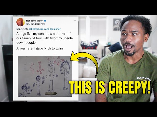 What Is The Creepiest Thing Your Kid Said To You? | Top 25 SCARY Kids | Alonzo Lerone