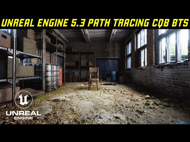 Unreal Engine 5.3 Path Tracing CQB Part 2