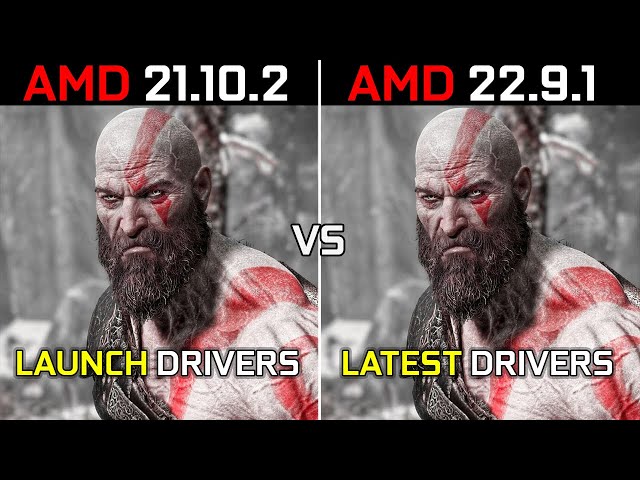 AMD Launch Drivers vs Latest Drivers (21.10.2 vs 22.9.1) | RX 6600 8GB | How Much Performance Gain?