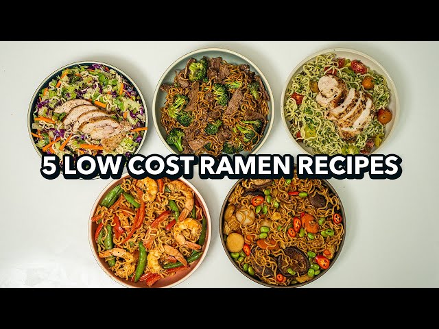 5 Easy Ramen Noodle Recipes That Are Low Cost