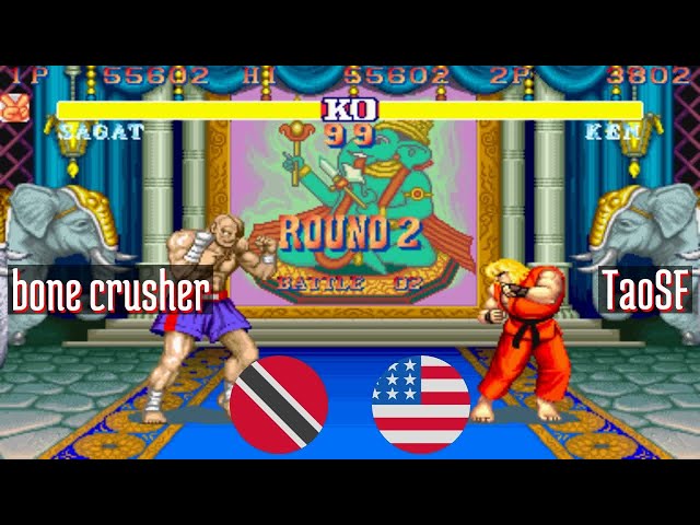 FT5 @sf2hf: bone crusher (TT) vs TaoSF (US) [Street Fighter II Hyper Fighting Fightcade] May 6