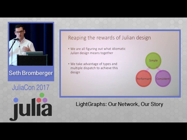LightGraphs: Our Network, Our Story | Seth Bromberger & James Fairbanks | JuliaCon 2017