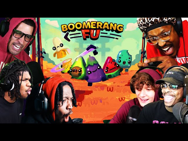 Smash Bros...BUT WITH BOOMERANGS | Boomerang FU w/ imdontai, ricothegiant, iberleezy, jack, ratedPG