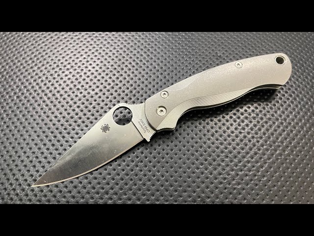 Flytanium 'Lotus' Scales for the Spyderco PM2: The Full Nick Shabazz Review