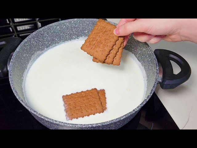 ADD BISCUITS TO BOILING MILK - IN 15 MINUTES -PRACTICAL SNACK RECIPE