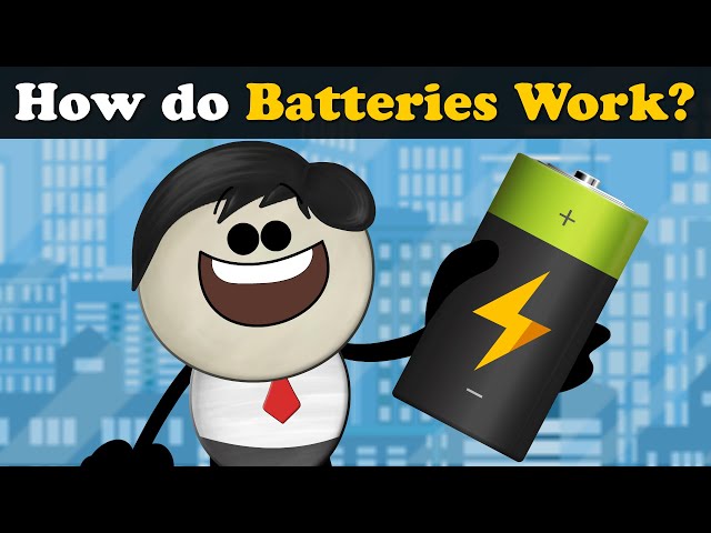 How do Batteries Work? + more videos | #aumsum #kids #science #education #children