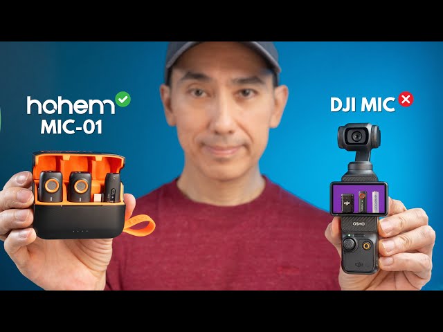 Hohem Mic-01 vs DJI Mic 2. Is it better for your DJI Pocket 3 or Smartphone?