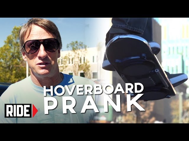 HUVr Tech - Tony Hawk Reveals Hoverboard Prank