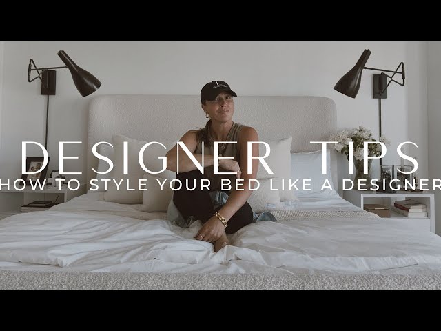 CAPSULE BEDDING: How To Style Your Bed Like A Designer | THELIFESTYLEDCO
