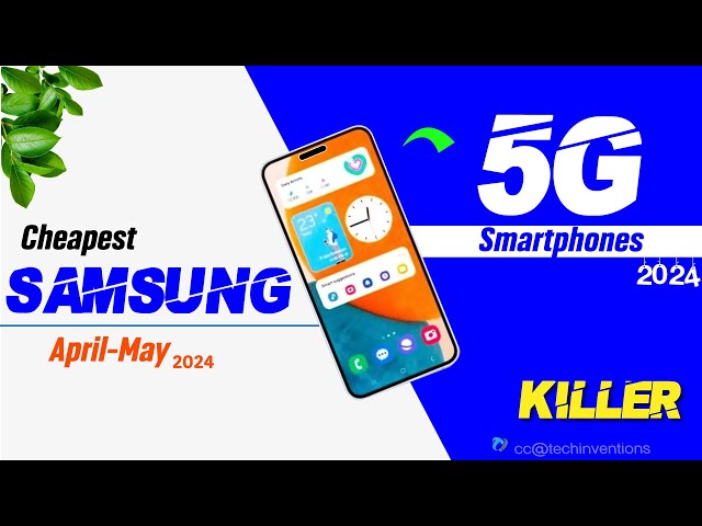 TOP 5: Cheapest 5g Samsung Phones 2024🔥🔥 | All New Samsung Budget Phone🔥 #samsungbuge2024