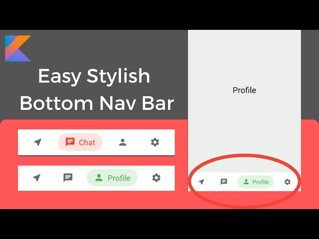 Easy Stylish Chip Bottom Navigation Bar Tutorial in Android Studio 2020