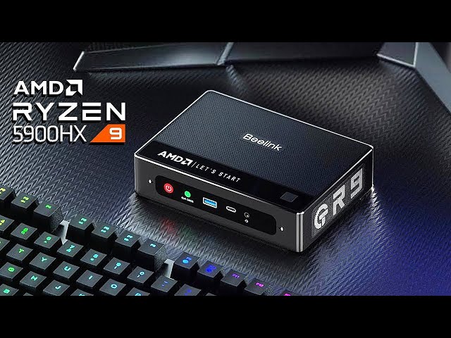 An Incredibly Powerful Ryzen 9 5900HX Mini PC💪 Hands-On With The All-New GR9!