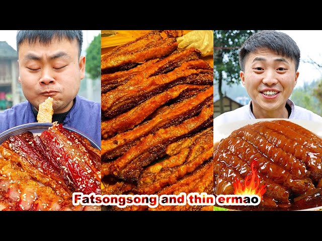 mukbang: How to cook mouth-watering dishes with crispy pork belly!