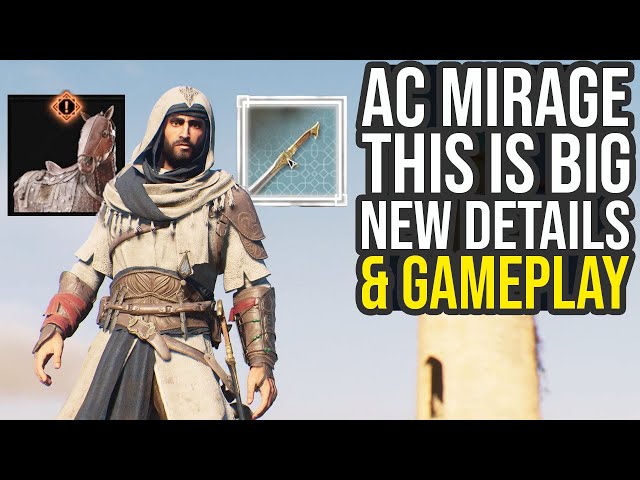 This Is Huge! New Assassin's Creed Mirage Gameplay & Info (AC Mirage Gameplay)