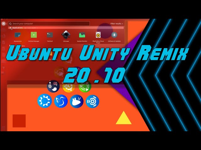 Looking at Ubuntu Unity Remix 20.10