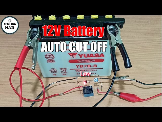 12V Battery Charger Auto Cut Off