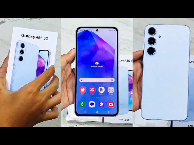 Samsung Galaxy A55 - Unboxing Video Leaked