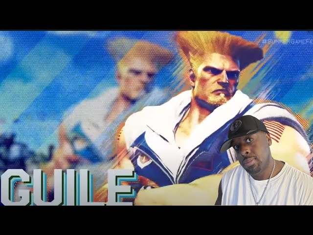 STREET FIGHTER 6 GUILE CHARACTER REVEAL TRAILER (REACTION)