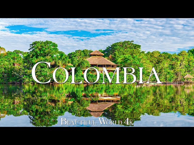 Colombia 4K Nature Relaxation Film - Meditation Relaxing Music - Scenic Relaxation