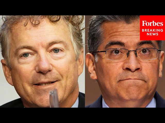 'You Sir, Are The One Ignoring Science': Rand Paul Battles Becerra Over COVID-19 Rules