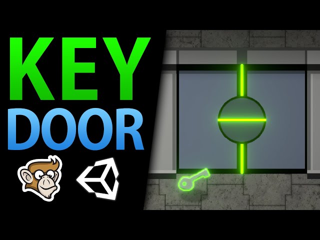 Simple Key Door System in Unity