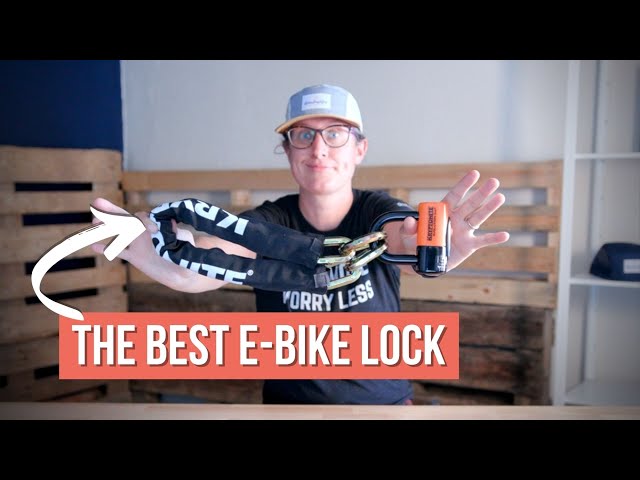 The BEST Electric Bike Lock?! The Kryptonite 1275 Cinch Ring Bike Lock Review