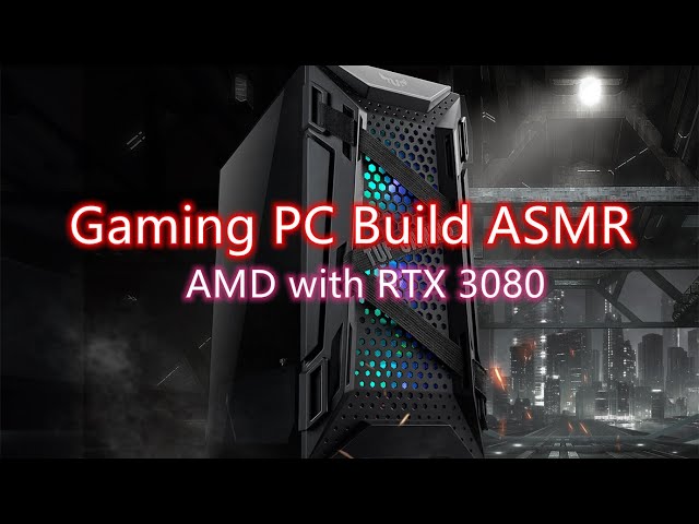 Gaming PC Build ASMR: AMD with RTX 3080 #Shorts