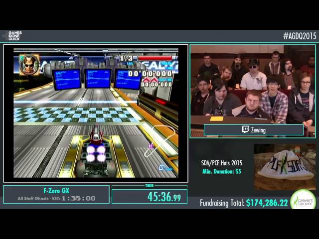 F-Zero GX by Zewing, Naegleria, and akc_12 in 1:23:25 - AGDQ2015 - Part 29