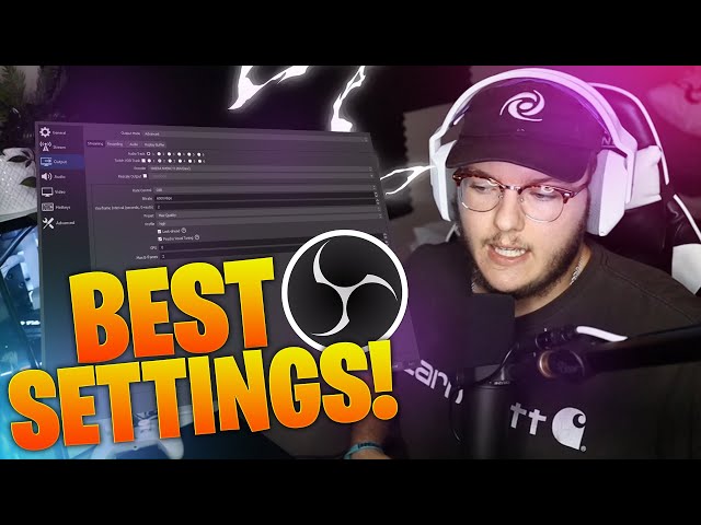BEST OBS STREAMING SETTINGS! 2022 (MAX QUALITY)