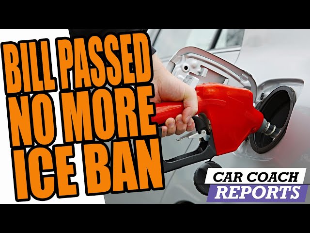 Breaking News! Bill PASSED to STOP Gas Vehicle Ban!