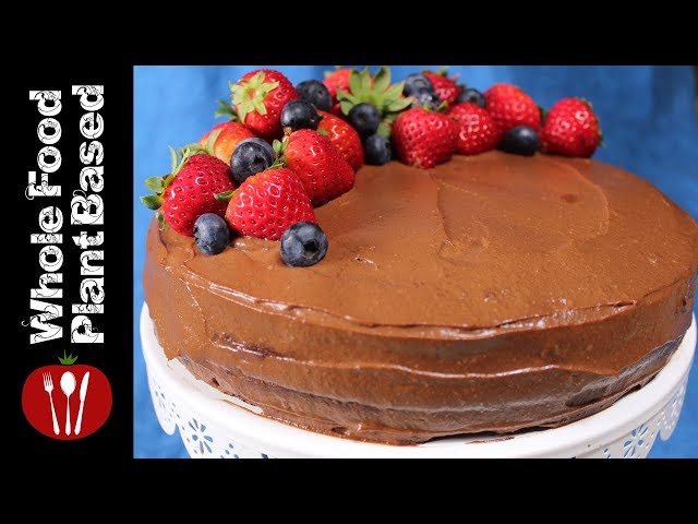 Vegan Chocolate Cake/gluten free, refined sugar free: Whole Food Plant Based Recipes