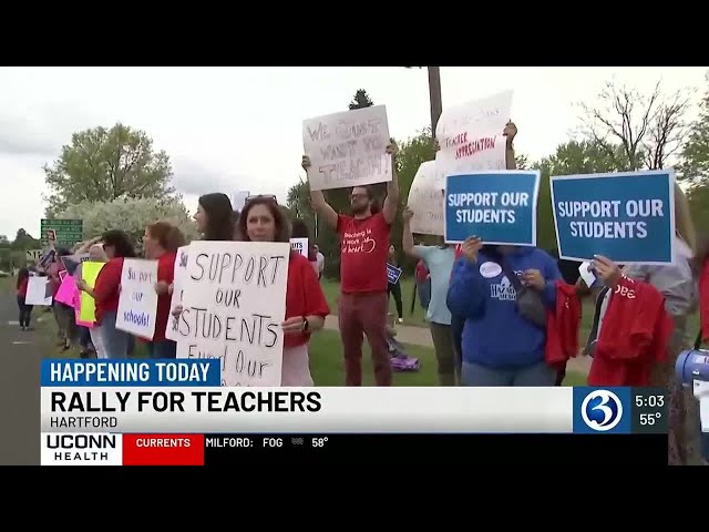 Rally for more school funding in Enfield