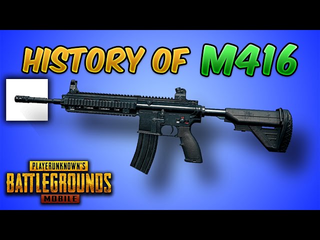 Why Everyone Loves the M416? "History Of M416" Iconic Weapon of PUBG Mobile & BGMI