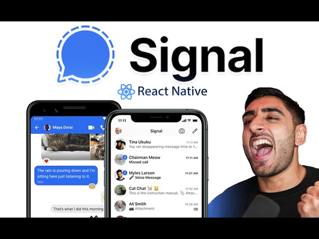 🔴 Let's build SIGNAL with REACT NATIVE! (Navigation, Expo & Firebase)