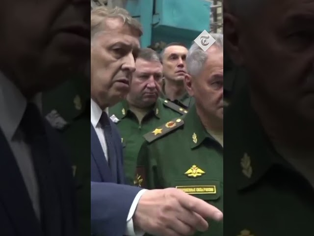 Shoigu inspects tanks at Russian production factory
