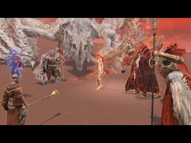 The Incredible Battle Royale of ALL SCARLET ROT BOSSES - Elden Ring