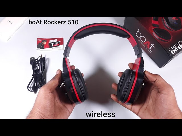 boAt Rockerz 510 Wireless Bluetooth Headphones Unboxing & Detail Review