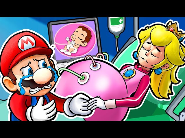 Peach Is Pregnant! But Behind It Is A Terrifying Conspiracy - Sad Story - Super Mario Bros Animation