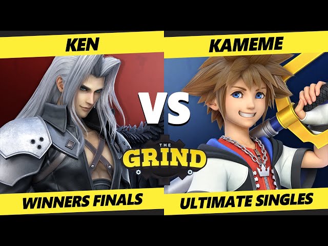 Pre-Glitch Grind Winners Finals - KEN (Sonic) Vs. Kameme (Sora) Smash Ultimate Tournament