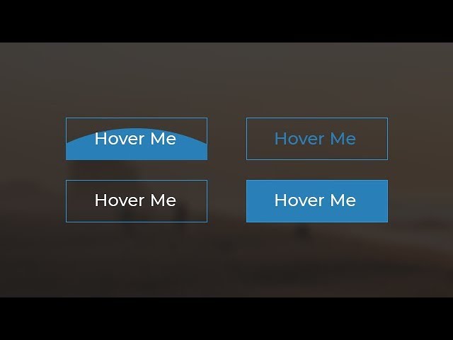 Buttons With Awesome Hover Effects Using Only HTML & CSS
