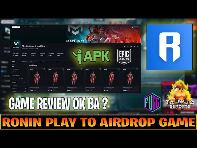 THE MACHINE ARENA - PLAY TO EARN GAME ON RONIN GAME REVIEW | NFT PRICE AND AIRDROP