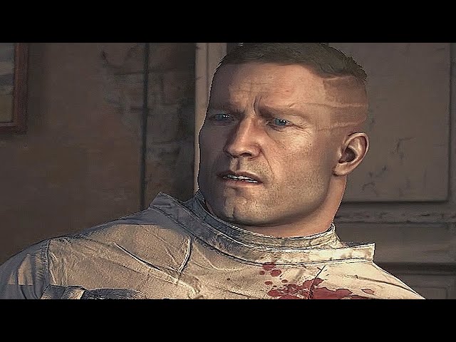 Blazkowicz finds out the allies lost WW2 - Wolfenstein The New Order