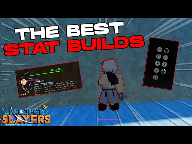 THE BEST BUILDS For ALL STATS UPDATE 1.5 📊 | Project Slayers