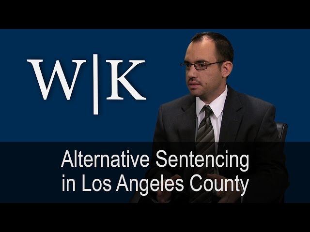 Alternative Sentencing in Los Angeles