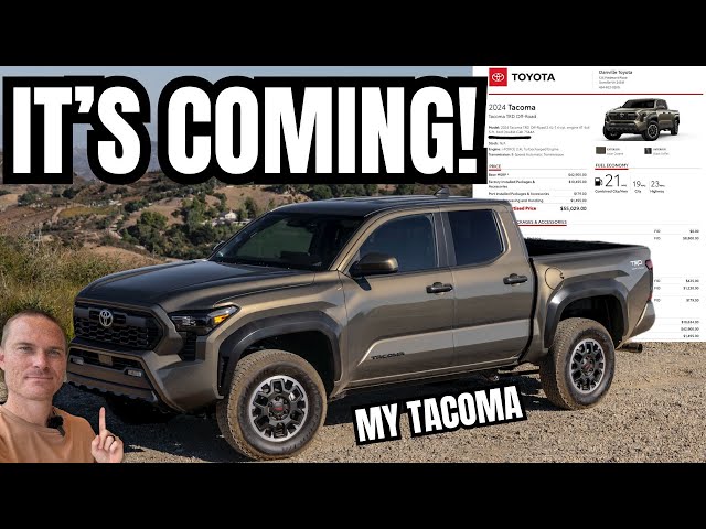 My Official 2024 Toyota Tacoma Build Is Allocated!!
