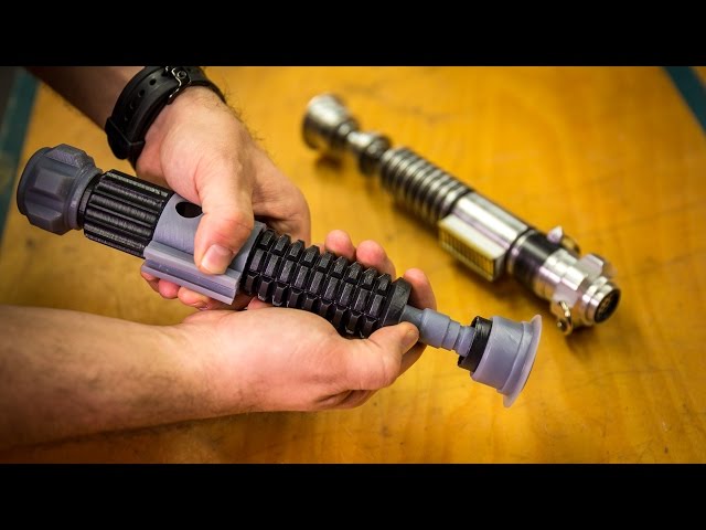 Show and Tell: 3D Printing a Lightsaber
