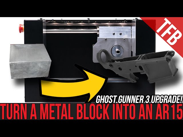 NEW: Turn a Metal Block into an AR-15 Lower at Home with the GG3 Upgrade