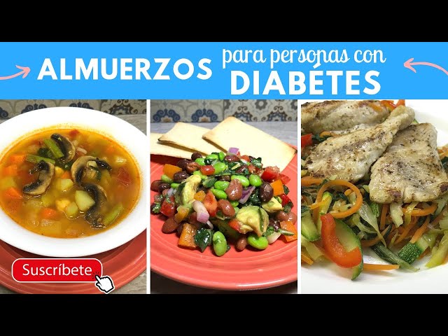 Almuerzos/Comidas para personas con Diabetes | Cocina de Addy